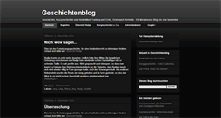 Desktop Screenshot of geschichtenblog.org